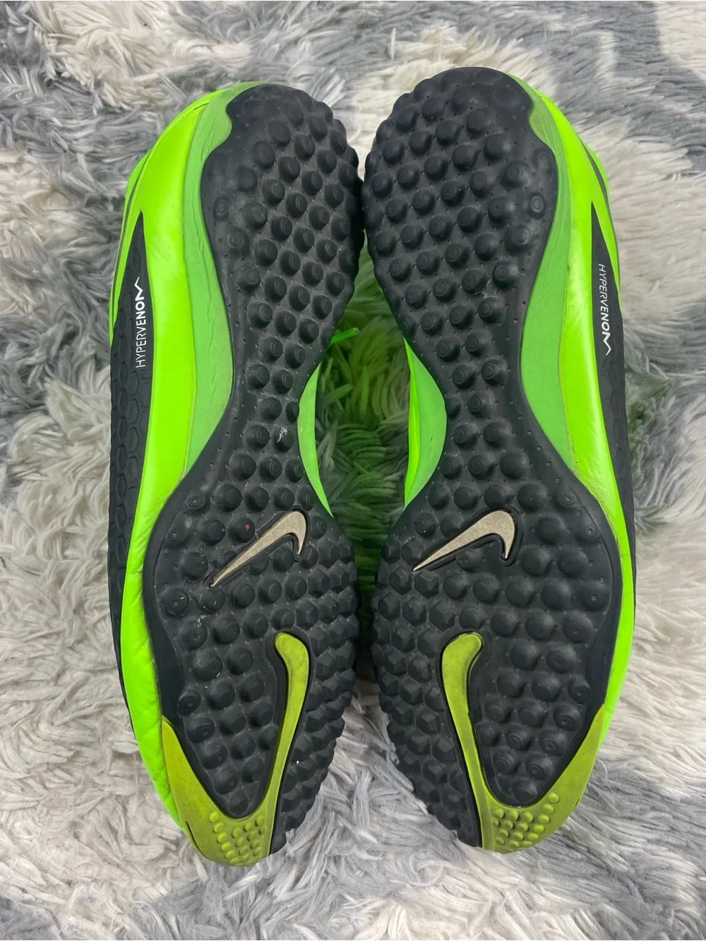 Nike Hypervenom Phatal Soccer Cleats Indoor Turf Football Boots US 12